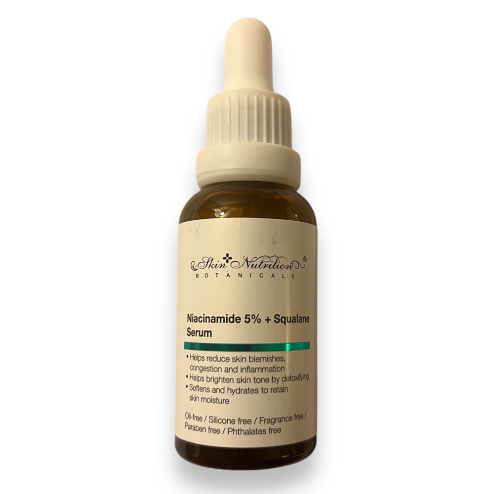 NEW Skin Nutrition Niacinamide 5% + Squalane Serum Skin Brightening Treatment